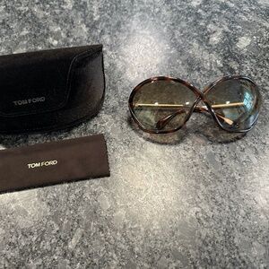 Tom Ford Women Sunglasses Bella  TF529 53F 7105 - Brown